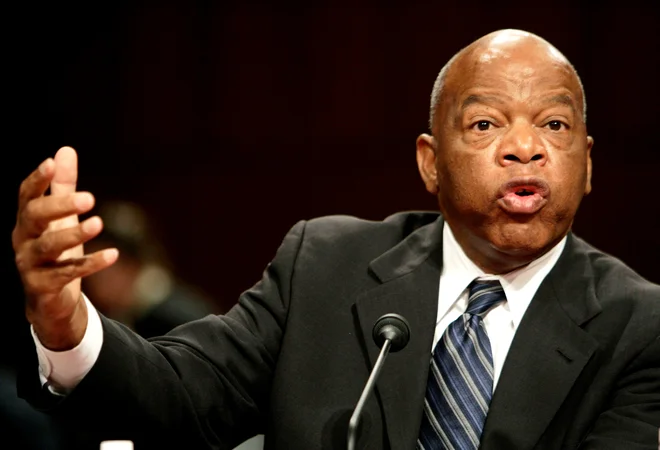 John Lewis je bil eden &raquo;velikih šestih&laquo; vodij za državljanske pravice, med katerimi je bil tudi umorjeni Martin Luther King ml. FOTO: Jason Reed/Reuters