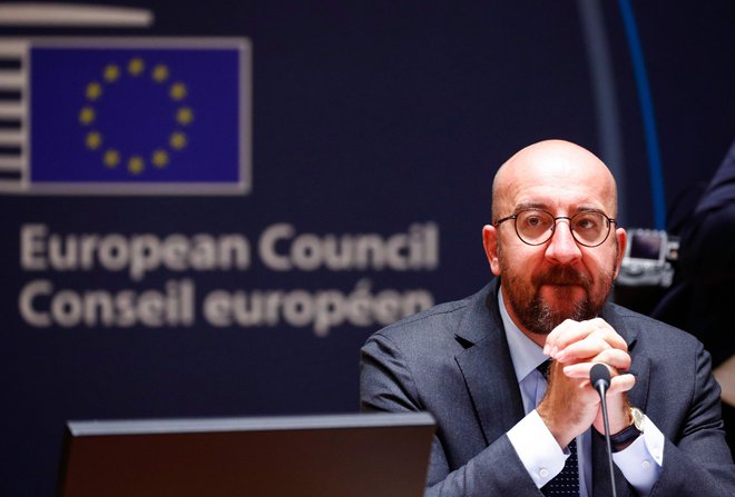 Novi predlog predsednika Evropskega sveta Charlesa Michela predvideva 450 milijard evrov za nepovratna sredstva in 300 milijard evrov za posojila. FOTO: Francois Lenoir/AFP