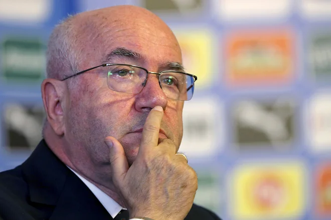 Carlo Tavecchio je bil predsednik italijanske nogometne zveze 2014-2017. Foto Reuters