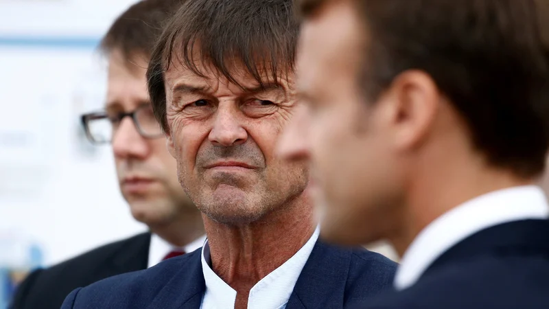 Fotografija: Nicolas Hulot si noče več lagati.
Foto Reuters