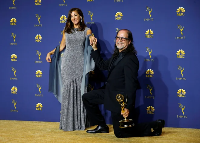 Glenn Weiss je pokleknil pred bodočo soprogo. FOTO: Mike Blake/Reuters