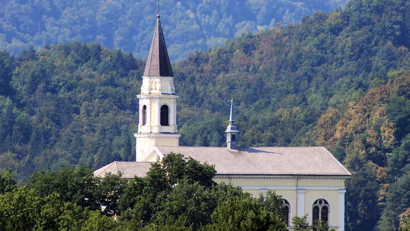 Fotografija: Tudi obnovo cerkve sv. Martina na Teharjah bo delno financiral proračun MO Celje. FOTO: Brane Piano