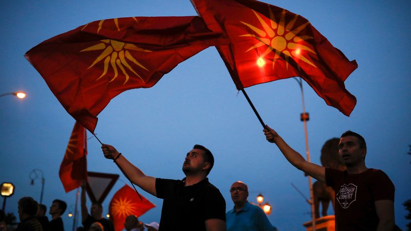 Fotografija: Referendum o spremembi imena je predvsem referendum o tem, ali bo Makedonija pospešila proevropsko pot ali pa se bo znašla osamljena nekje na vzhodu.