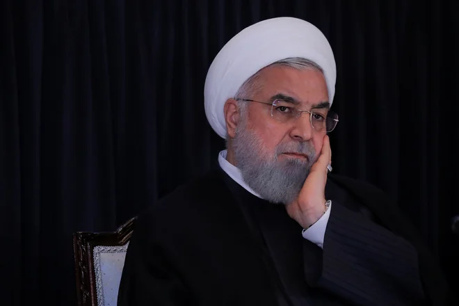 Iranski predsednik Hasan Rohani je dal vedeti, da ne bodo privolili v nova jedrska pogajanja z ZDA. FOTO: Reuters