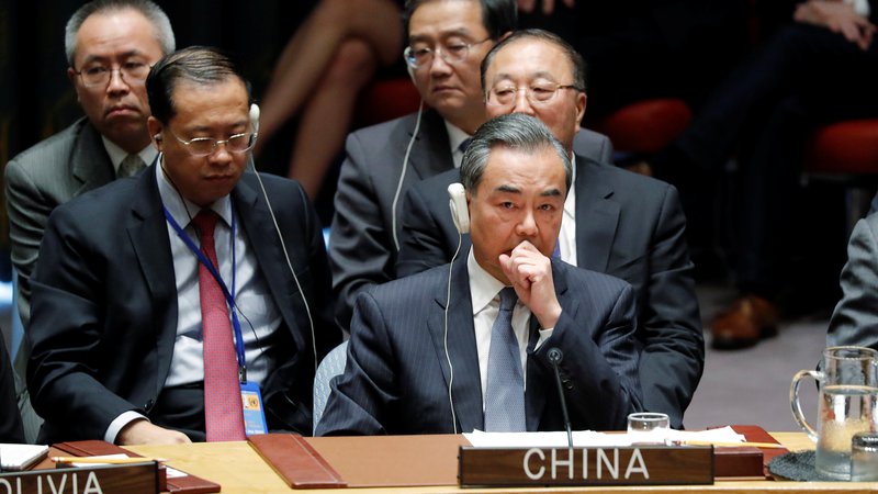 Fotografija: Kitajski zunanji minister Wang Yi je dejal, da Peking dosledno upošteva načelo nevmešavanja v notranje zadeve drugih držav. FOTO: Reuters