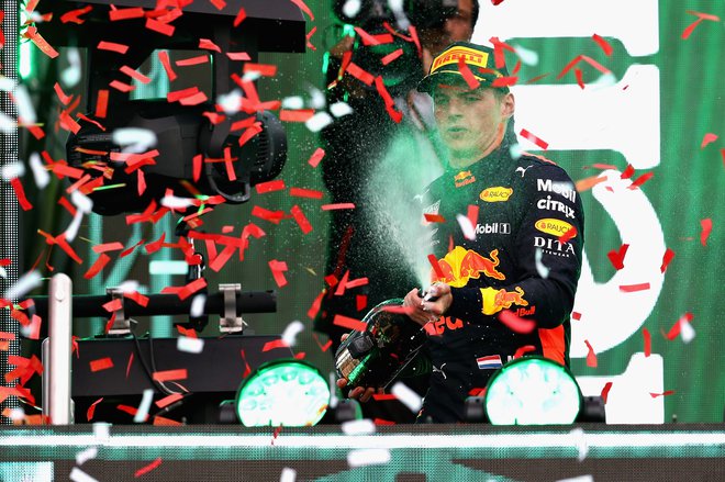 Max Verstappen je bil najboljši drugič letos. FOTO: AFP