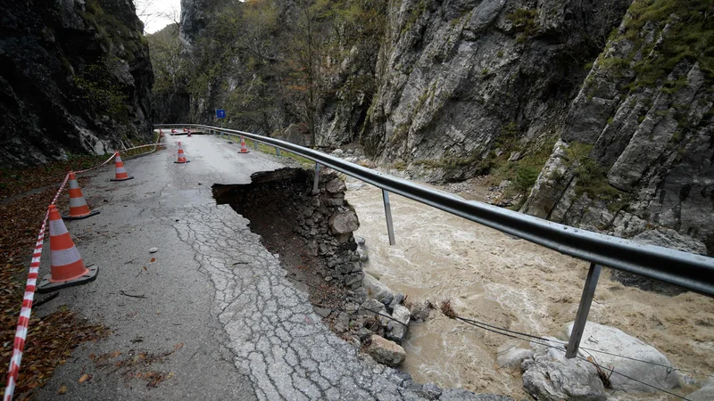Fotografija: Sanacija v občini Tržič se nadaljuje. FOTO: Jure MakoveC/AFP