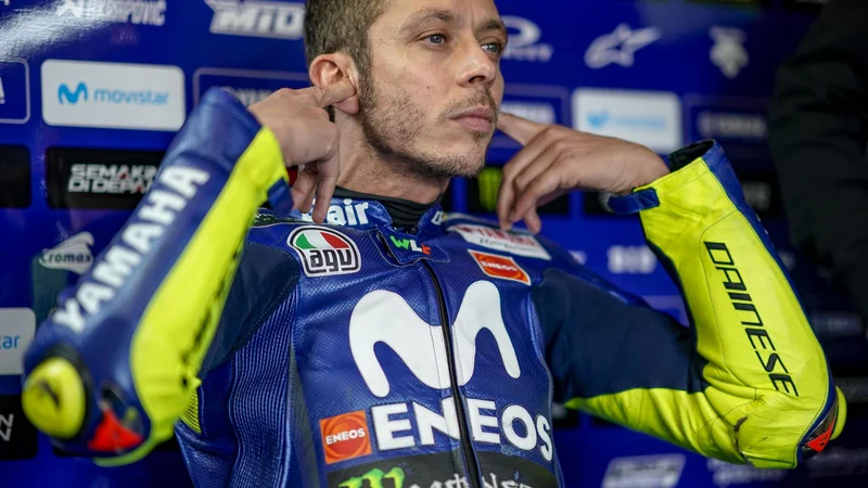 Fotografija: Valentino Rossi noče poslušati očitkov. FOTO: Motogp