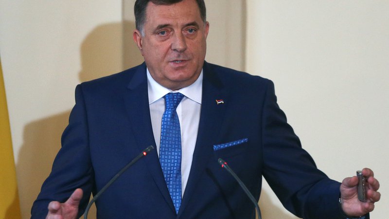 Fotografija: Milorad Dodik je Republiko Srbsko imenoval država, ki ji manjka le še mednarodno priznanje. FOTO: Dado Ruvić/Reuters