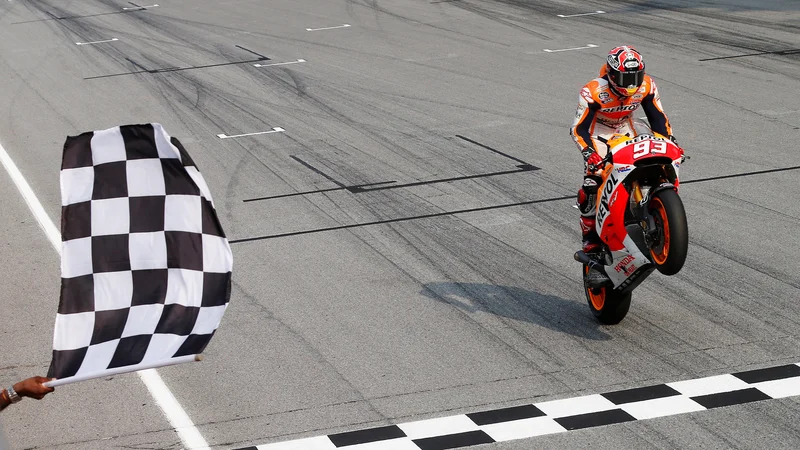 Fotografija: Marc Marquez se bo vrnil februarja na testiranjih v Maleziji. FOTO: Olivia Harris/Reuters