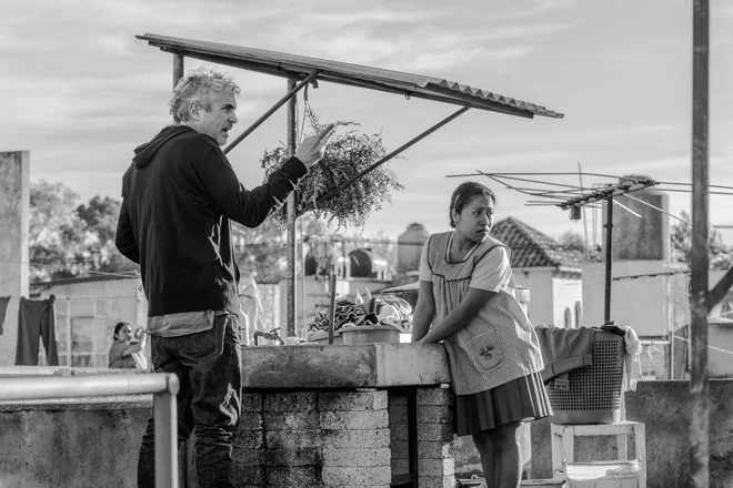Alfonso Cuarón v akciji. FOTO: Netflix