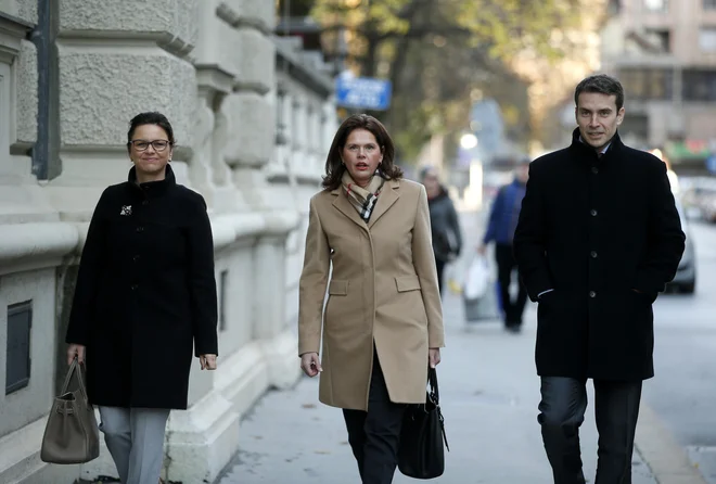 Alenka Bratušek si bo na kongresu SAB izbrala štiri podpredsednike. FOTO: Matej Družnik/Delo