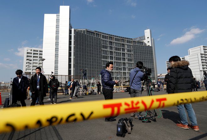 Tokijski center za pridržanje, kjer je zadnje tri mesece priprt Carlos Ghosn. FOTO: Issei Kato/Reuters