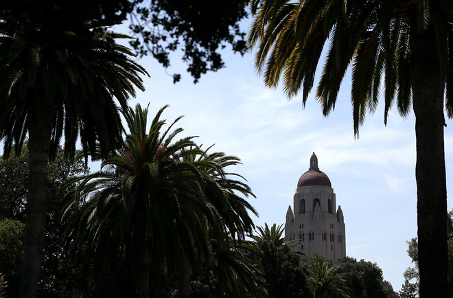 Stanford v Kaliforniji. Uvrstitev v žensko nogometno ekipo na Yaleu ali v jadralno ekipo Stanforda je stala med 200.000 in 400.000 dolarji. FOTO: Justin Sullivan/AFP