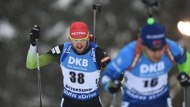 Fotografija: Pred Jakovom Fakom, najboljšim Slovencem na SP v Östersundu, je zadnje dejanje sezone.
FOTO AFP