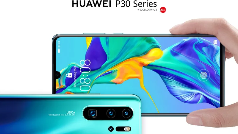 Fotografija: Vzdržljiva baterija je med glavnimi prednosti p30 pro. FOTO: Huawei