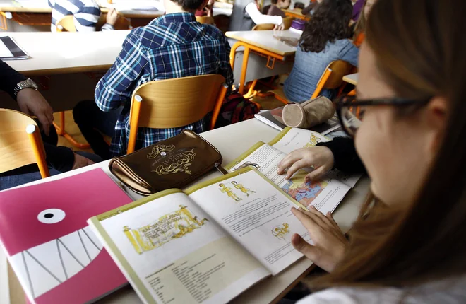 »Z uvedbo devetletke, ki je latinščini dodelila status triletnega izbirnega predmeta.«. FOTO AleŠ Černivec
