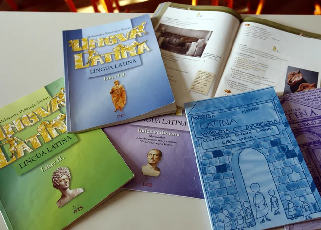 z leti se je ponekod v praksi, ne pa tudi formalno, od predmeta Latinščina vsebinsko ločil predmet s pretežno kulturno-civilizacijskimi vsebinami. FOTO Aleš Černivec