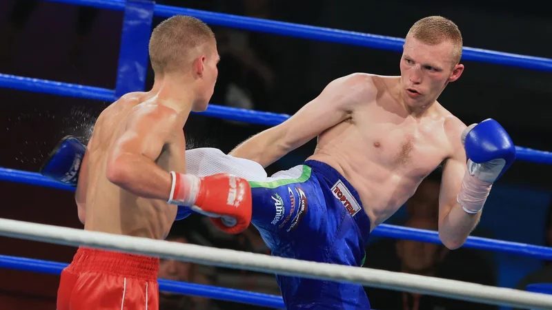 Fotografija: Gregor Stračanek (desno) je optimističen pred današnjim obračunom v Taboru. FOTO: Tadej Regent