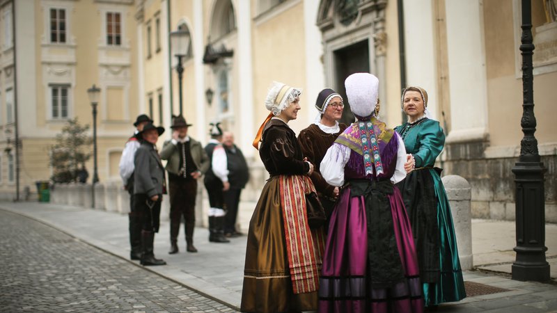 Fotografija: Državljansko zavest imamo, bolj ali manj ponosni smo, da smo državljani Slovenije. FOTO: Jure Eržen/Delo