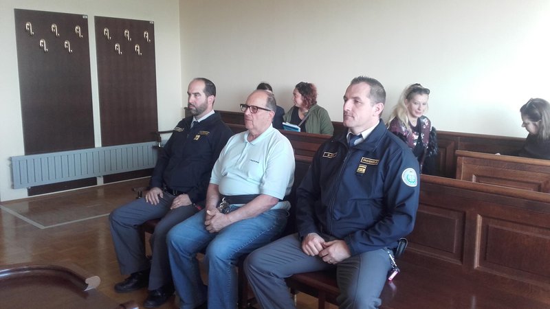 Fotografija: Marko Matić je danes sedel pred sodnika. FOTO Nataša Čepar