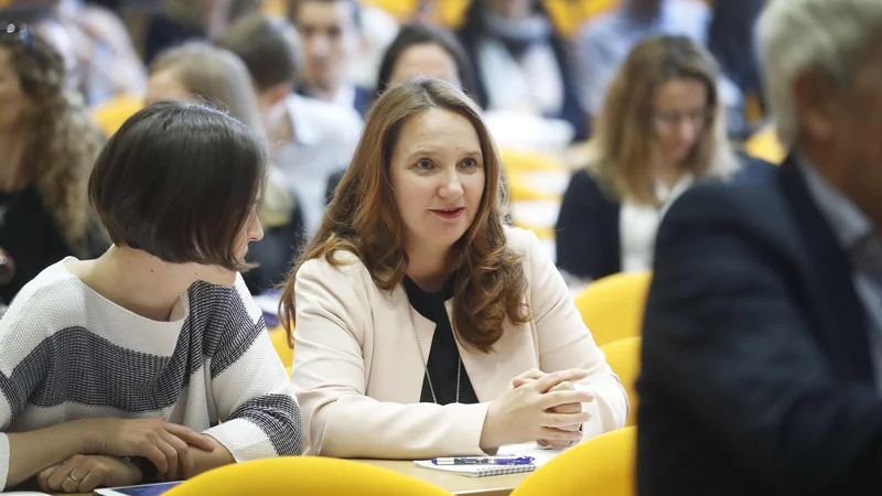 Fotografija: Pričanje Simone Drenik, nekdanje vodje skupine za arbitražo, bo po oceni Mateja Tonina, predsednika Knovs, ključno. FOTO: Leon Vidic