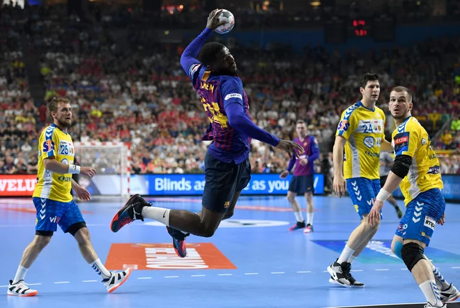 Dika Mem je za Barcelono prispeval največ zadetkov, zadel je osemkrat. FOTO: Ina Fassbender/AFP