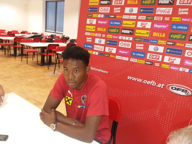 David Alaba po desetletju v Münchnu sodi med najbolj izkušene avstrijske reprezentante. FOTO Siniša Uroševič/Delo