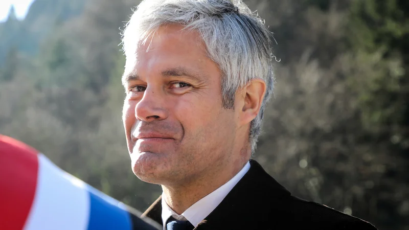 Fotografija: Laurent Wauquiez se je umaknil z vrha stranke Republikanci.
Foto: Reuters