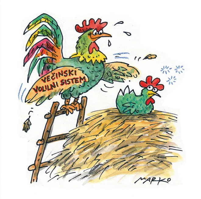 Karikatura: Marko Kočevar