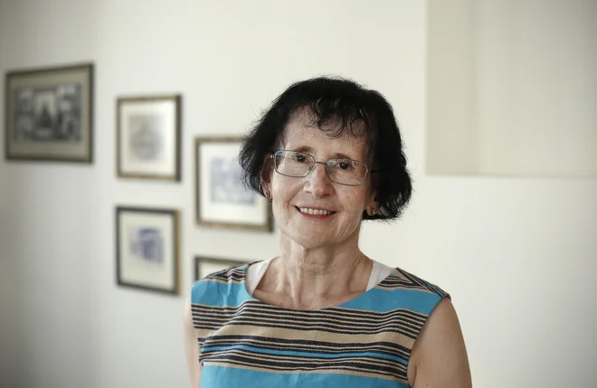 Prof. dr. Marija Strojnik je v Ljubljani končala klasično gimnazijo z osmimi leti latinščine in dvema letoma grščine. Foto Blaž Samec