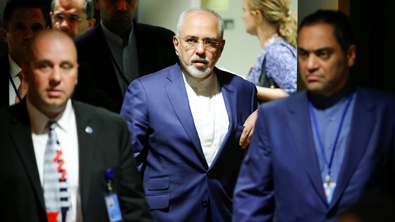 Fotografija: Iranski zunanji minister Mohamed Džavad Zarif je opozoril, da Donald Trump živi v zmoti, ko misli, da vojna z Iranom ne bi trajala dolgo. FOTO: REUTERS