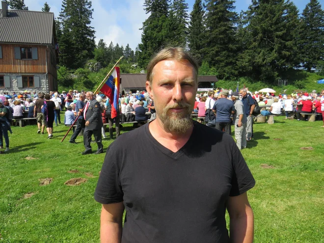 Dejan Babosek, režiser filma Preboj, je kritičen do časa, v katerem živimo. FOTO: Bojan Rajšek/Delo