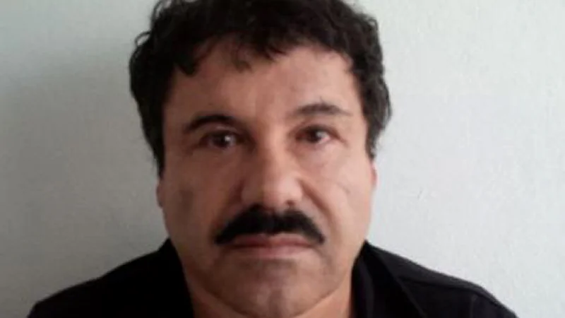 Fotografija: El Chapo na fotografiji s prejšnjega procesa. FOTO: Afp