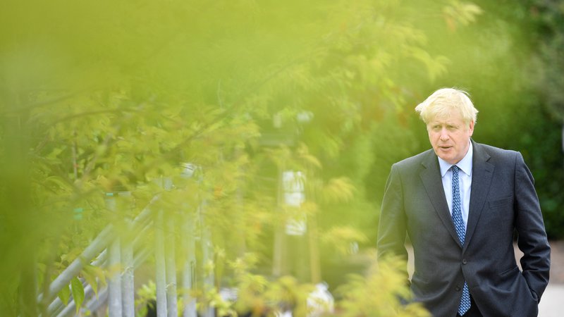 Fotografija: Boris Johnson bo prihodnji teden skoraj gotovo potrjen kot vodja britanske konservativne stranke. FOTO: Reuters