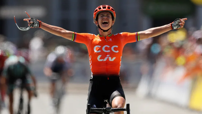 Fotografija: Marianne Vos nadaljuje s fantastičnimi predstavami v tej sezoni. FOTO: Reuters