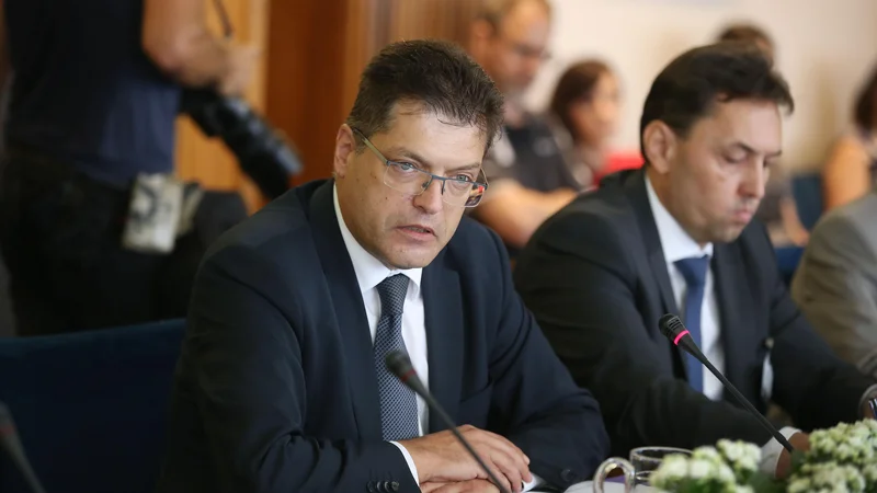 Fotografija: Predstavitev kandidata za evropskega komisarja iz Slovenije Janeza Lenarčiča pred parlamentarnim odborom za zadeve EU. FOTO: Leon Vidic/Delo