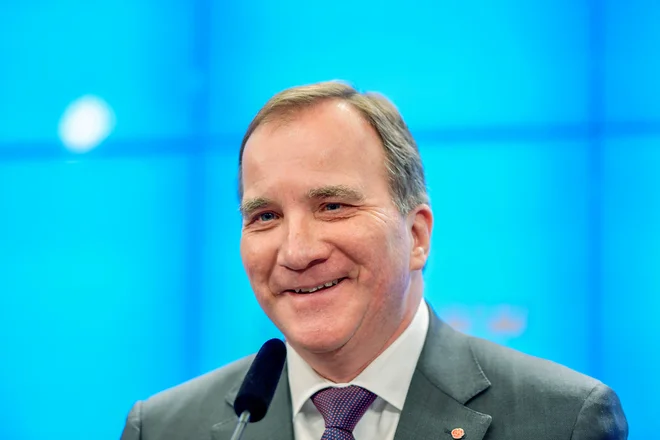 Švedski premier Stefan Lofven. FOTO: TT News Agency, Reuters