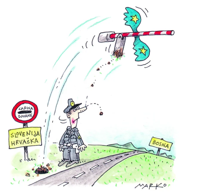 Karikatura: Marko Kočevar