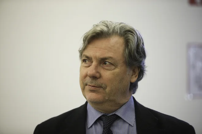 Vojko Volk, dolgoletni diplomat in nekdanji veleposlanik na Hrvaškem FOTO: Jože Suhadolnik