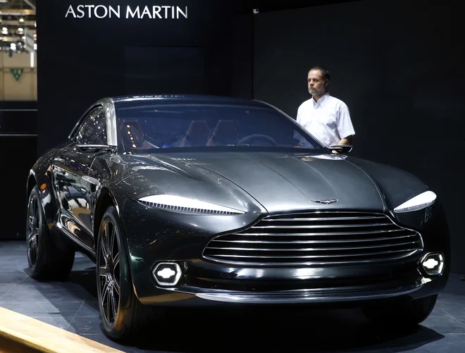 Britanski Aston Martin je s konceptom DBX napovedal svojega športnega terenca že leta 2015, zdaj ga nujno potrebuje ... FOTO: Reuters<br />
 