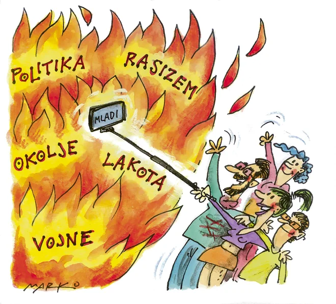 Karikatura: Marko Kočevar