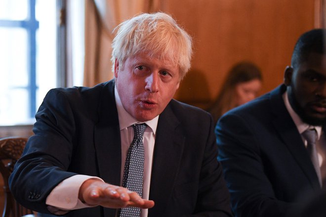 Johnson vztraja, da bo Velika Britanija Evropsko unijo zapustila 31. oktobra. FOTO: Daniel Leal-olivas/AFP