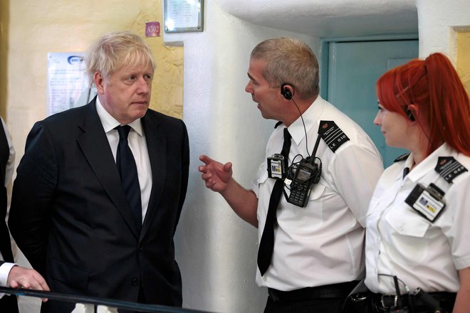 Boris Johnson je zelo osredotočen na priprave za izstop brez dogovora. FOTO: Jon Super/Afp