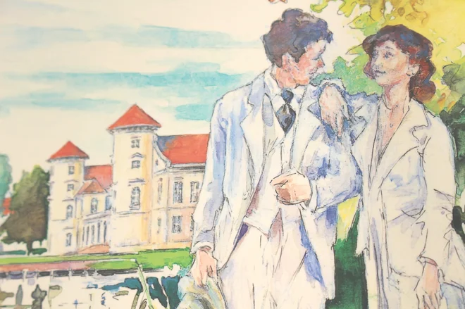 &raquo;Pogledal sem jo in vrnila mi je pogled: z očmi sva se prijela za roke. Bila je z mano. Sem je sodila.&laquo; Foto: Kurt Tucholsky Museum Rheinsberg