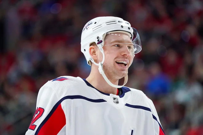 Jevgenij Kuznjecov ne bo smel igrati hokeja do vključno 12. junija leta 2023. FOTO: Usa Today Sports