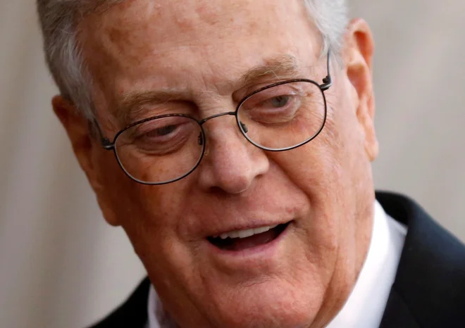 Forbes je premoženje Davida Kocha ocenil na 42,4 milijarde ameriških dolarjev. FOTO: Lucas Jackson/Reuters