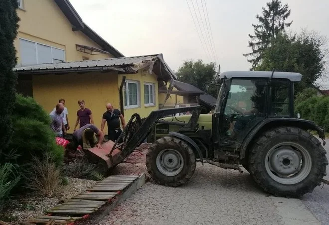 Trčenje v Cezanjevcih. FOTO: Oste Bakal