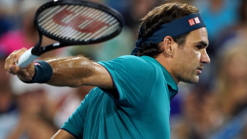 Fotografija: Roger Federer zagotavlja, da se ob začetku OP ZDA že leta ni počutil tako dobro, kot se tokrat. FOTO: USA TODAY Sports