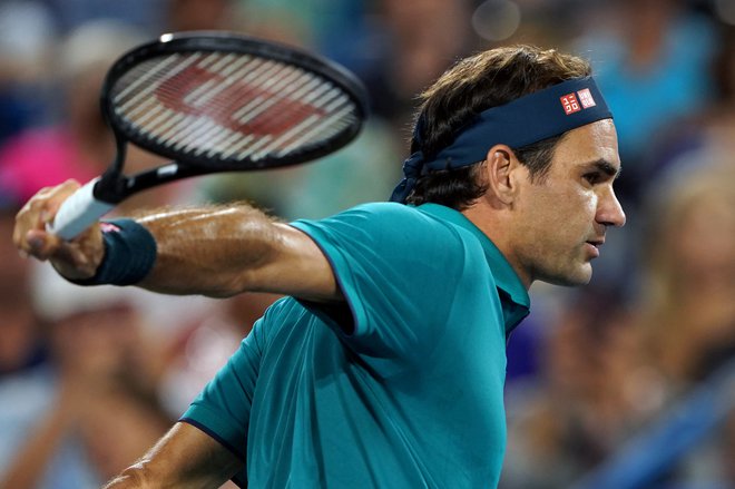 Roger Federer zagotavlja, da se ob začetku OP ZDA že leta ni počutil tako dobro, kot se tokrat. FOTO: USA TODAY Sports